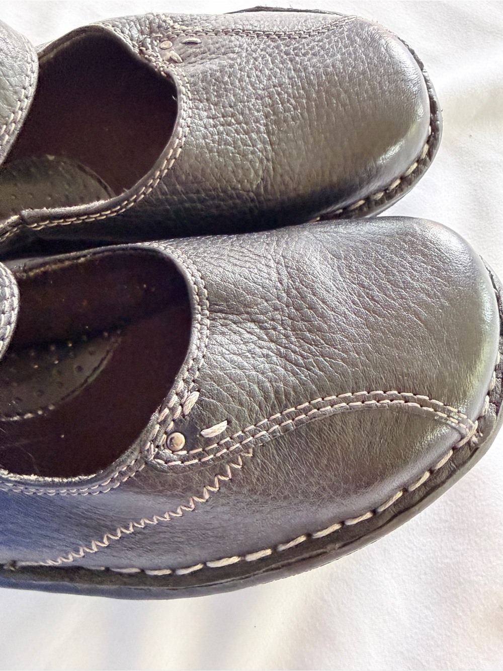 G.H. Bass & Co. "Fern" Black Leather Mary Jane Comfort Shoes - Women’s Size 8M - Picture 11 of 12